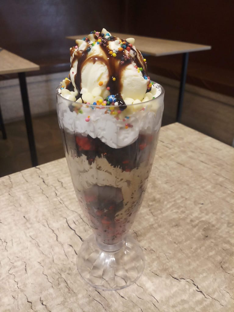 A brownie in disguise Two Feet and Wings